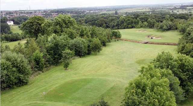 Tree lined fairways at Normanton Golf Club