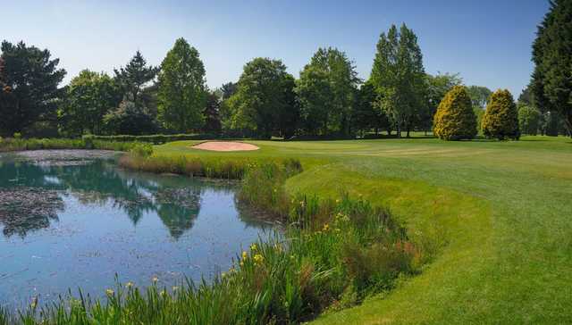 Water on the 12th at Torquay Golf Club