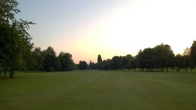 A view of 9th fairway at Shrewsbury Golf Club