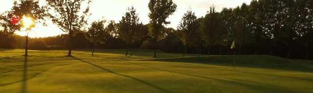 Sunset at Chorlton-cum-Hardy Golf Club
