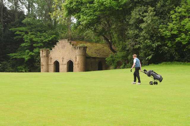 Plenty of history, even on the course at Hall Garth 