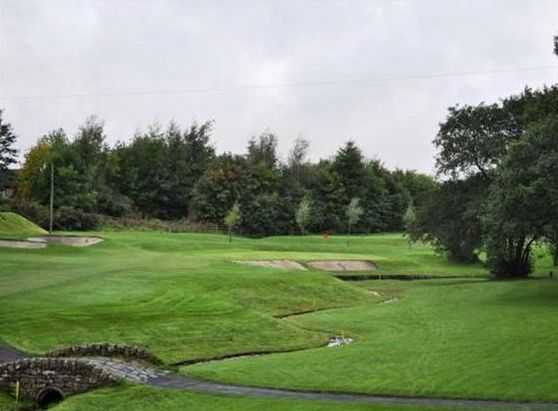 A meandering fairway at Pumpherston Golf Club