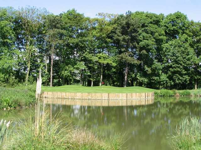 The Pond hole on the Headlam Hall Golf Course