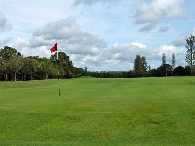 Good conditions on the 4th at Larkhall Golf Club