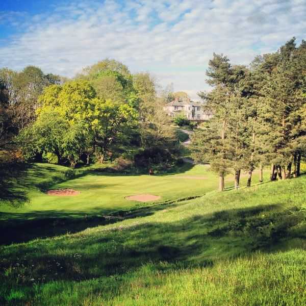 The challenging par 3 finish at Hawarden Golf Club