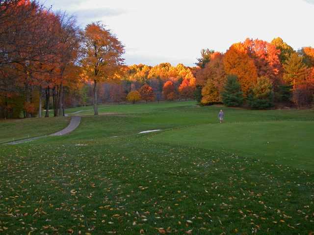 An autumn view from Fowler's Mill Golf Course