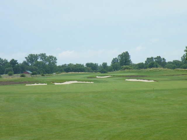 A view of the 2nd hole at Graywolf Golf Course