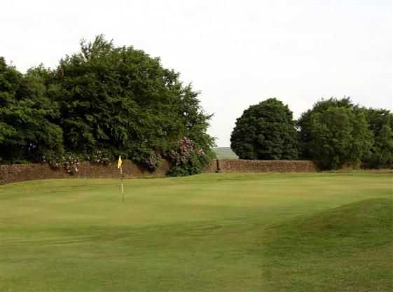 Fantastic view of the well-kept greens at Branshaw Golf Club