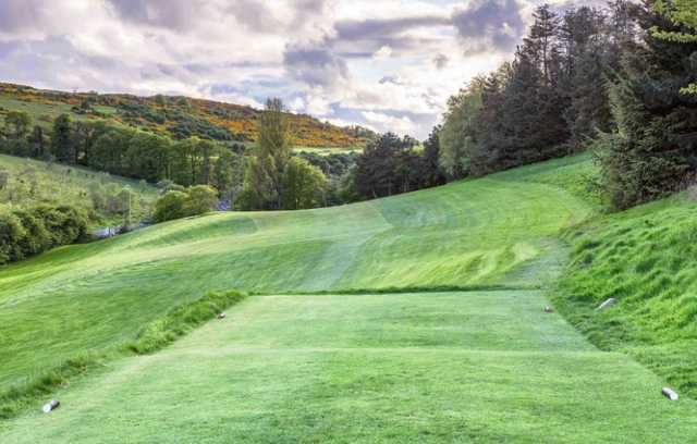 The undulating 7th hole at Craigmillar Park Golf Club