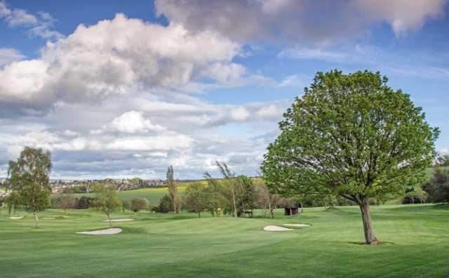 The 1st green at Craigmillar Park Golf Club