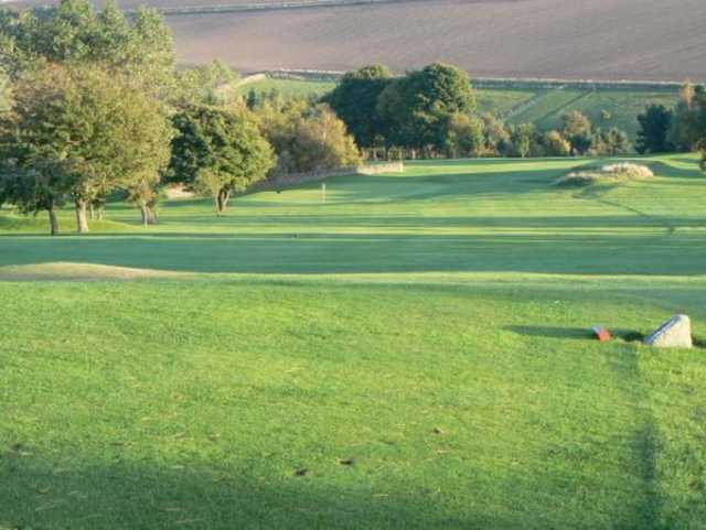 The daunting 3rd tee shot at Craigmillar Park Golf Club