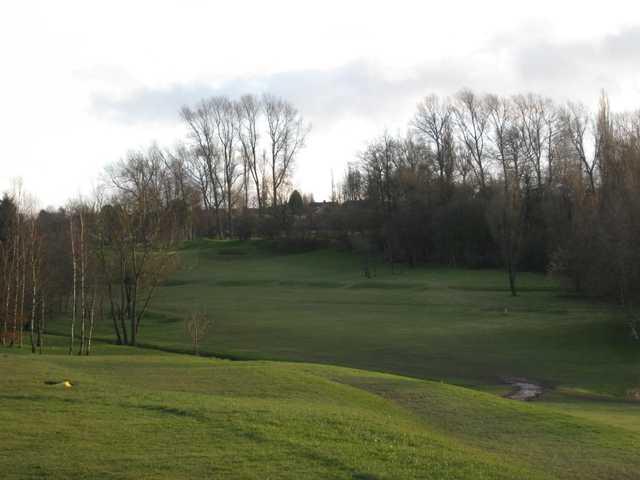 Scenic view of the 17th at Brandhall Golf Club