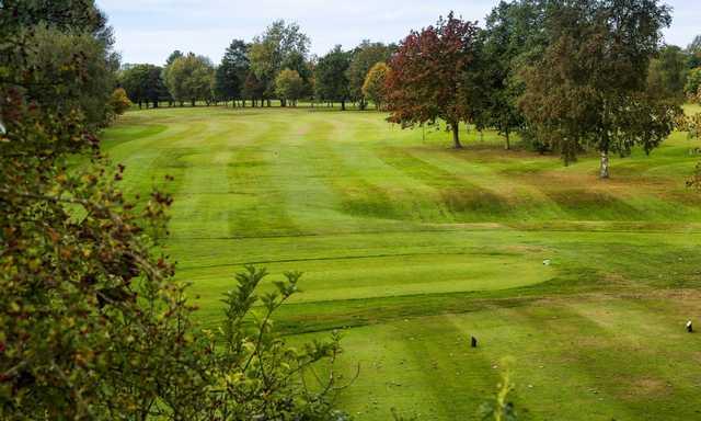 The 17th tee at Helsby Golf Club