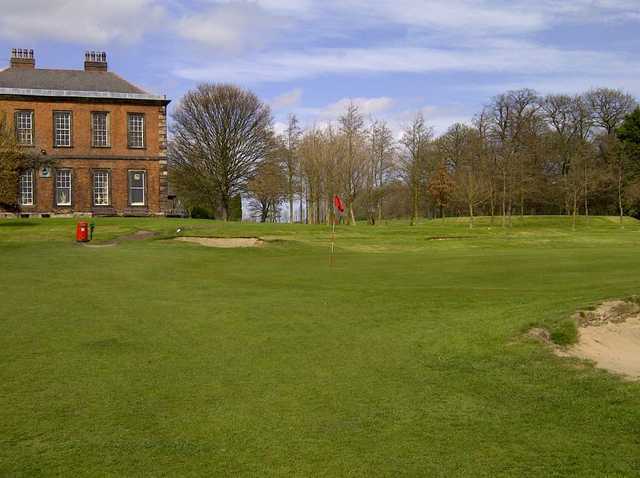 The Wakefield clubhouse overlooking the course 