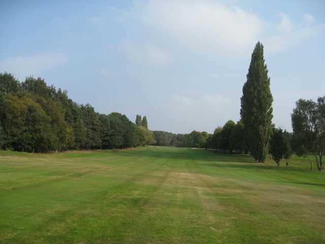 The beautiful 11th fairway at Walsall Golf Club 
