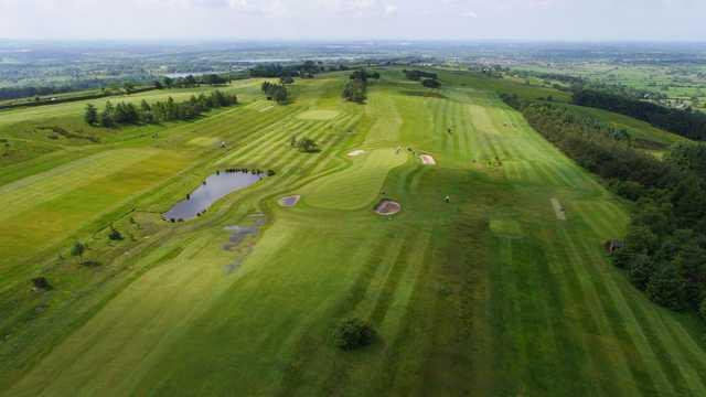 Aerial view of the golf course at Longridge Golf Club