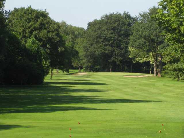 A look at the approach to the 10th at Northenden Golf Club