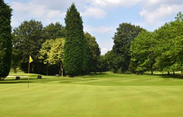 A look at the 8th green at Northenden Golf Club