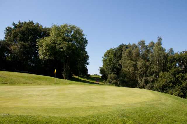 Imaculate greens await you on the 16th of the Spitfire course at West Malling