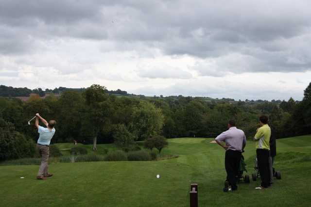 Teeing off at Monmouthshire