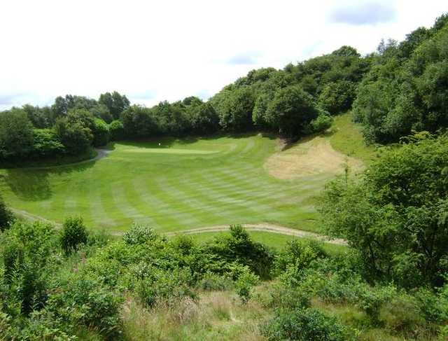 The sloping fairways at Whitefield provide a challenging game