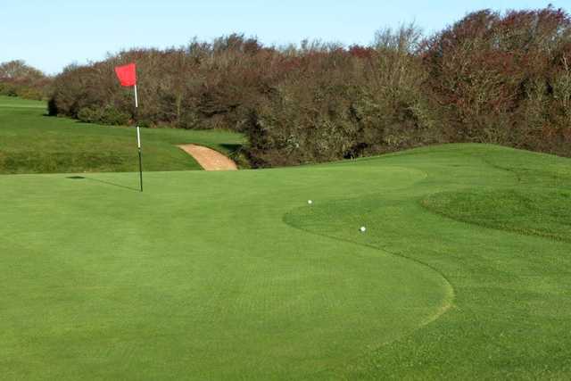 The well manicured greens at Seaford Golf Course
