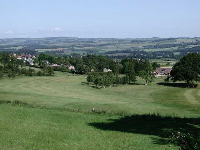 The surrounding views as seen from a fairway at Stocksfield