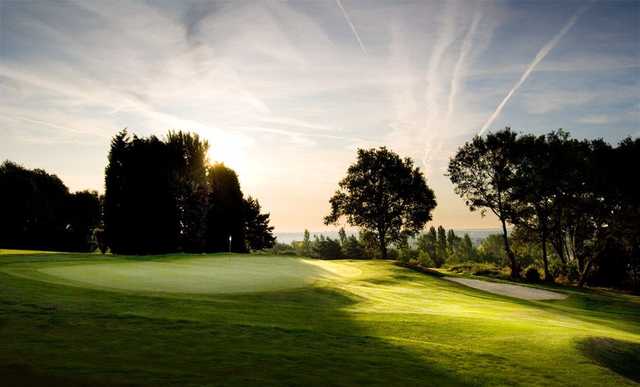 The 14th hole at the Shooters Hill Golf Club