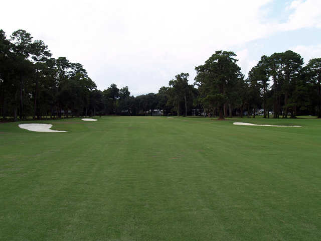 View of the 7th green at Bacon Park Golf Course