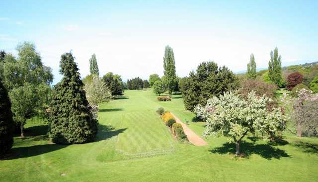 The 3rd green at the Lilley Brook Golf Course