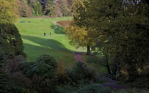 The scenic surroundings at the Brancepeth Castle Golf Club