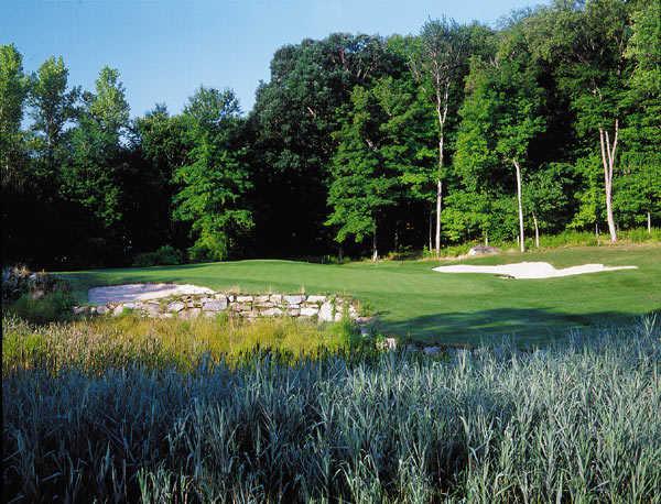 A view of the 5th green at Centennial Golf Club - Meadows Course