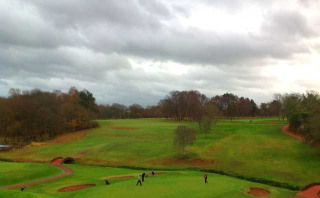 The 9th at Wilmslow is heavily guarded by bunkers, so make sure your shot placement is perfect