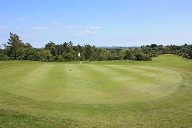 The greens are kept in great condition