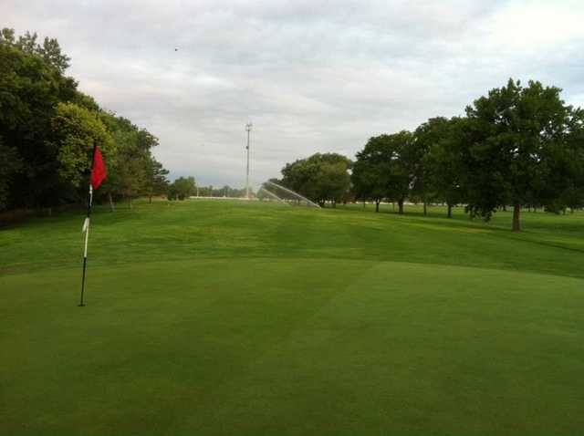 View of a green at Cozad Country Club