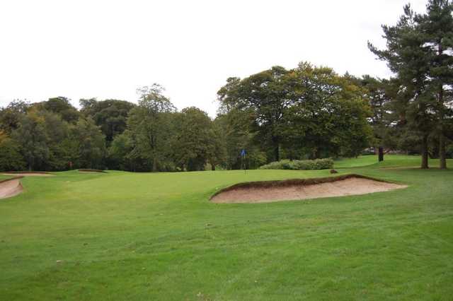 The fairway of one of the holes at Leigh Golf Club