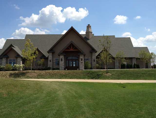 The clubhouse at Blackstone Golf Club