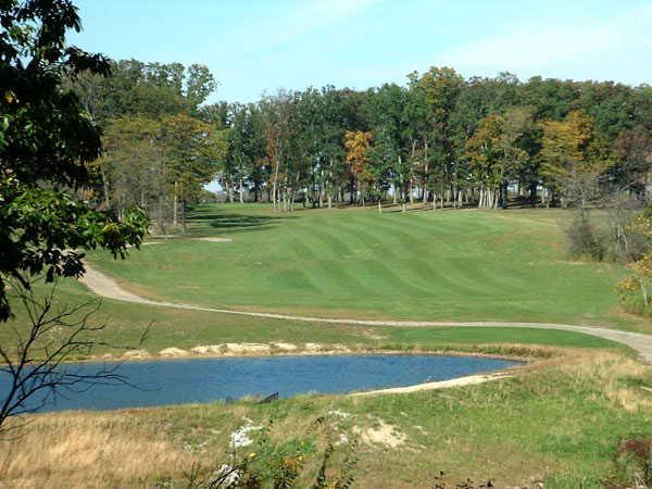 View from the 10th tee box at Split Rock Golf Club