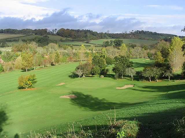 View from St Boswells Golf Club