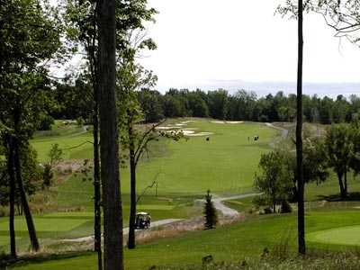 A view of the 12th green at Ravenwood Golf Course