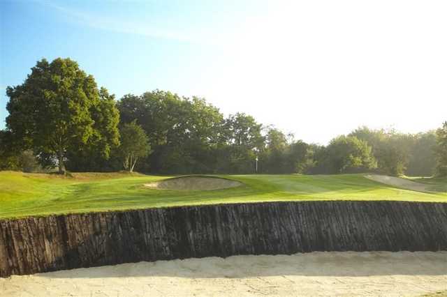Fairway bunker at Burnham Beeches Golf Club