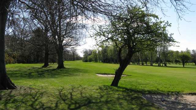 A view of the 5th tee at Duddingston