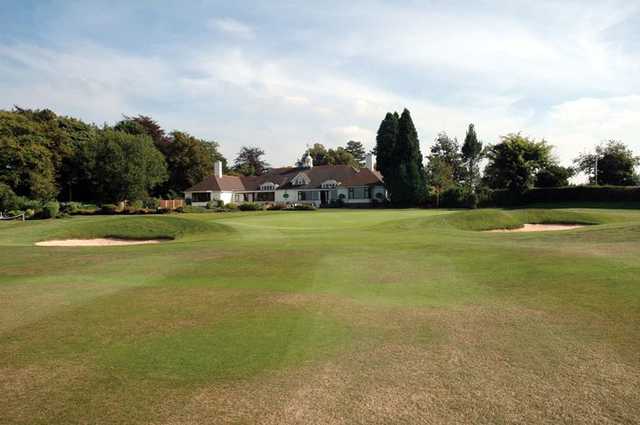 18th hole at South Staffordshire Golf Club