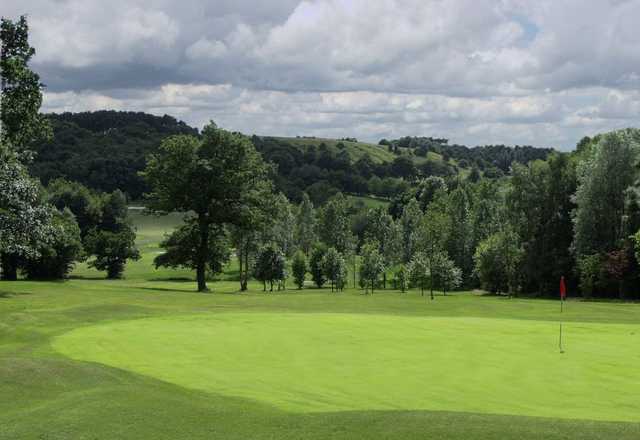 The parkland surroundings at the Lickey Hills Golf Club