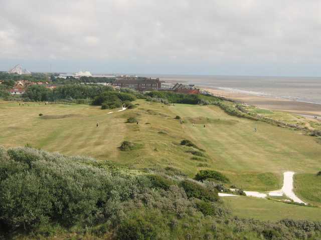 Aerial view of the 5th hole at North Shore Golf Club