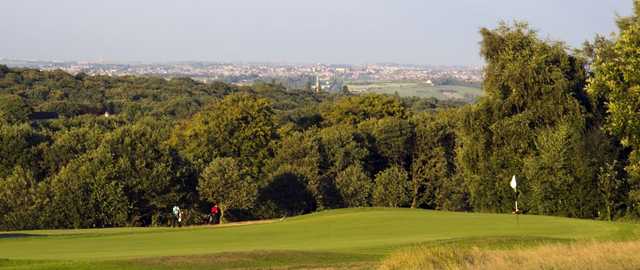 Superb views from the well kept greens at Huddersfield