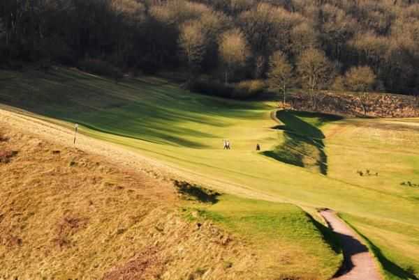 A look at the delightful 3rd hole on The Devonshire course at Royal Eastbourn