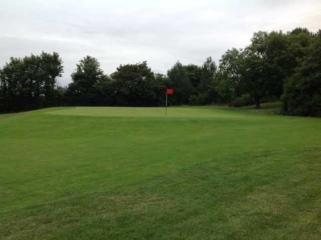 A view of the 16th green at Park Hill Golf Club
