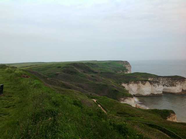 Clifftop views from the course at Flamborough Golf Club