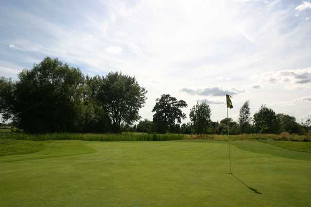Green at Theale golf course